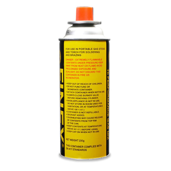 Finex HiPerformance Butane Gas Mix (230g) 1 Unit Gearevo Malaysia