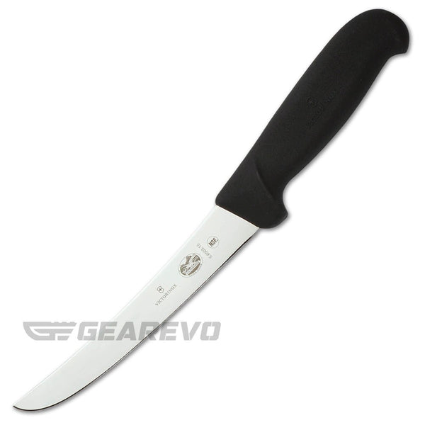 Victorinox Fibrox Boning Knife - 15cm Curved Wide Blade