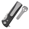 Chaves T.A.K. Linerlock Tanto Knife Black Micarta (CHAV14239) - Gearevo Malaysia