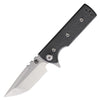 Chaves T.A.K. Linerlock Tanto Knife Black Micarta (CHAV14239) - Gearevo Malaysia