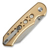CIVIVI Pragma Prime Button Lock Champagne Aluminum (C24067 - 3) - Gearevo Malaysia