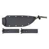 Esee 6 Plain Edge with Black Molded Sheath And Clip Plate - Gearevo Malaysia