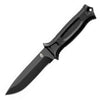 Gerber Strongarm Fixed Drop Plain Blade Knife Black Handle (G1038) - Gearevo Malaysia