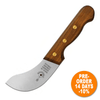 PRE - ORDER F. Herder 4" Skinning Knife with Walnut Wooden Handle 0375 - 10,00 (High Carbon Stainless Steel) - Gearevo Malaysia