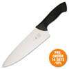 PRE - ORDER F. Herder 8" Chef Knife Black Handle 8631 - 21,00BLACK (High Carbon Stainless Steel) - Gearevo Malaysia