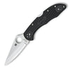 Spyderco Delica 4 Lockback Black (SC11PBK) - Gearevo Malaysia