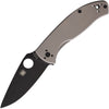 Spyderco Tenacious R.I.L. Frame Lock Black Finish Titanium (SC122TIBKP) - Gearevo Malaysia