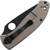 Spyderco Tenacious R.I.L. Frame Lock Black Finish Titanium (SC122TIBKP) - Gearevo Malaysia