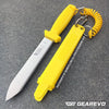 Victory Serrated Pointed Diving Knife 17 cm with sheath 234117116H (Original) - Gearevo Malaysia