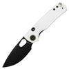 Vosteed Porcupine Top Linerlock Knife White G - 10 (VOSA2606) - Gearevo Malaysia