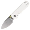 Vosteed Raccoon Cub Linerlock Knife White G - 10 (VOSA3603) - Gearevo Malaysia