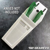 Butcher Knife Scabbard for 2 Knife - Maximum Blade Length 7 inch (Product Code: SK2S) - Gearevo Malaysia