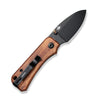 Civivi Baby Banter Black Stonewashed Nitro-V with Cuibourtia Wood Handle (C19068SB-2) - Gearevo Malaysia