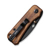 Civivi Baby Banter Black Stonewashed Nitro-V with Cuibourtia Wood Handle (C19068SB-2) - Gearevo Malaysia