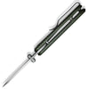 Civivi Baby Banter With Gray Stonewashed Nitro - v Blade Green Micarta Handle Folding Knife (C19068SB - 1) - Gearevo Malaysia