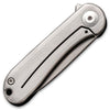 Civivi Mini Elementum Black Hand Rubbed Brass Handle Folding Knife (C18062Q - 1) - Gearevo Malaysia