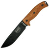 Esee Model 6 Black Natural With 3D Machined Natural Canvas Micarta Handles - Gearevo Malaysia
