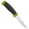 Morakniv Companion Stainless Steel Knife Olive Green 14075 - Gearevo Malaysia