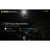 Nitecore NU33 700 Lumens USB-C Rechargeable Headlamp-(Black) - Gearevo Malaysia