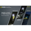 Nitecore NU33 700 Lumens USB-C Rechargeable Headlamp-(Black) - Gearevo Malaysia