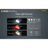 Nitecore NU33 700 Lumens USB-C Rechargeable Headlamp-(Black) - Gearevo Malaysia