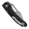 PRE-ORDER Microtech - Stitch Automatic Stonewashed Blade with Aluminum Black Handle (MT169-10) - Gearevo Malaysia