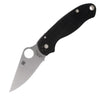 Spyderco Para 3 G-10 Black Handle Folding Knife C223GP - Gearevo Malaysia
