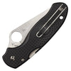 Spyderco Para 3 Lightweight Compression Lock FRN Folding Knife C223BK - Gearevo Malaysia
