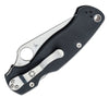 Spyderco Paramilitary 2 Satin Blade Compression Lock With Black G - 10 C81GP2 - Gearevo Malaysia