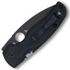 Spyderco Shaman Black G10 Handle With Black Blade Folding Knife (C229GPBK) - Gearevo Malaysia