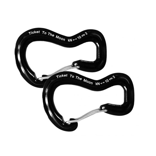 Ticket To The Moon Pair of Aluminium A-6061 Carabiner (TMBINER10